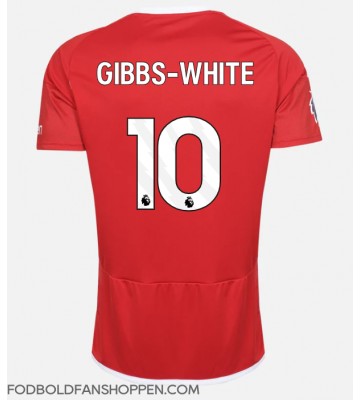 Nottingham Forest Morgan Gibbs-White #10 Hjemmebanetrøje 2023-24 Kortærmet